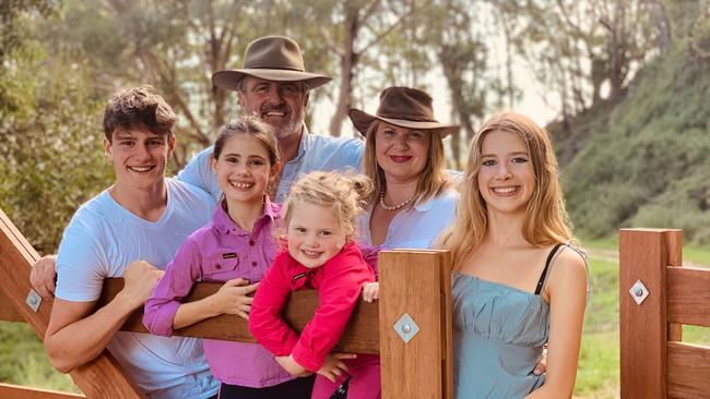 Emilie-Rose (right) was eager to get the vaccination as soon as she could. Picture: supplied.