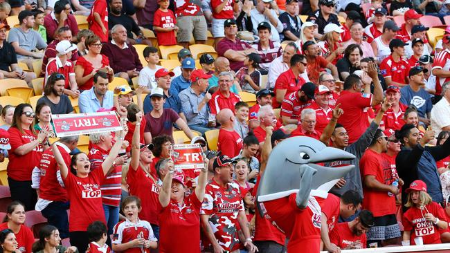 The Redcliffe Dolphins are a strong enough franchise to become the second Brisbane team in the NRL. Picture: Peter Cronin