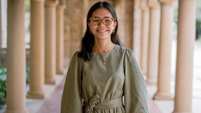 Pheobe Ho came out of university with an eye-watering HECS debt of $99,000 and stretched to breaking point – yet she was completing study to work in an area that is critically short staffed as a mental health crisis rages across Australia. Picture: Supplied