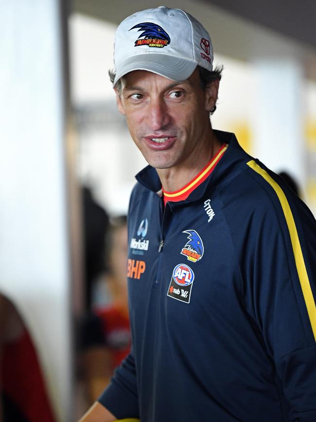 Adelaide Crows AFLW coach Matthew Clarke. Picture: Tom Huntley