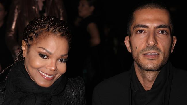 Janet Jackson and husband Wissam Al Mana have welcomed their first child. Picture: Vincenzo Lombardo/Getty Images for Sergio Rossi