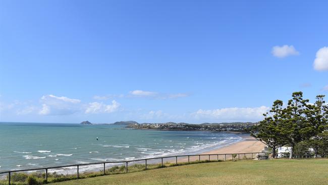 The Yeppoon Main Beach on September 2, 2021. Yeppoon is garnering increased attention from overseas buyers according to PropTrack.