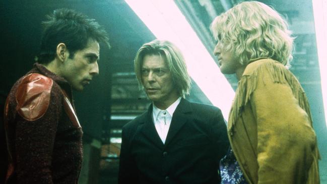 Ben Stiller, David Bowie and Owen Wilson in Zoolander.