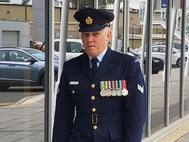 Corporal David Leslie Marsh was found not guilty of two counts of prejudicial conduct and one count of commiting an act of indecency without consent. Picture: Craig Dunlop