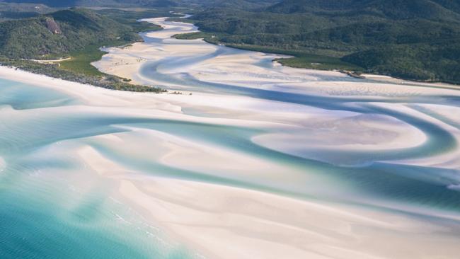 ESCAPE:  Whitehaven Beach, Whitsundays Islands, QLD. Picture: Tourism Whitsundays