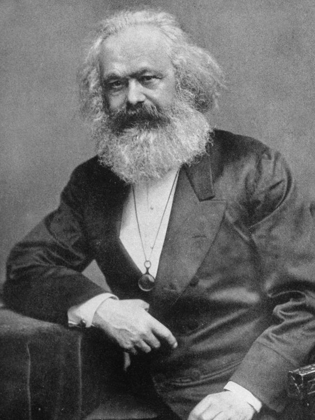 Karl Marx (1818-1883), leading socialist revolutionary. Picture: Getty Images