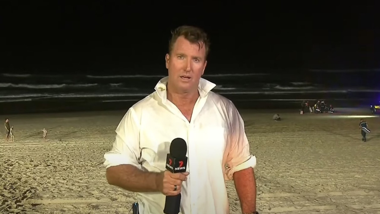 Channel 7 weatherman Paul Burt recently gave his final report for the network telling viewers "that's what happens when your sacked." Picture: 7.