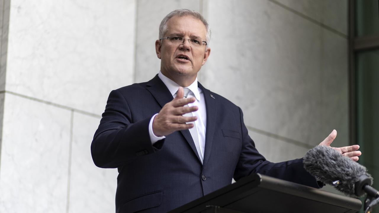 Prime Minister Scott Morrison held a press conference late on Tuesday night and again at midday on Wednesday.