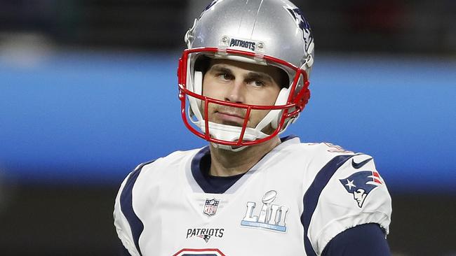 New England Patriots kicker Stephen Gostkowski. Picture: AP.