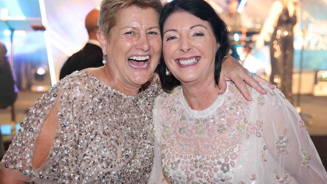 Wendy Payne and Ruth Tate at the Gold Coast Business Excellence Awards 2024 Gala for Gold Coast at Large. Picture, Portia Large.