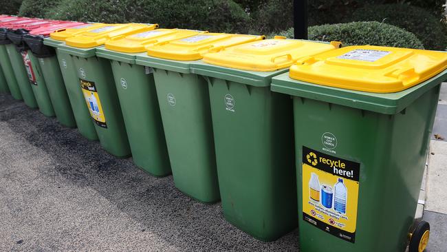 Ipswich City Council is set to take all recycling to landfill. Picture: Patria Jannides