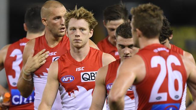 It’s been a tough start to the year for the Swans. Picture: AAP Images 