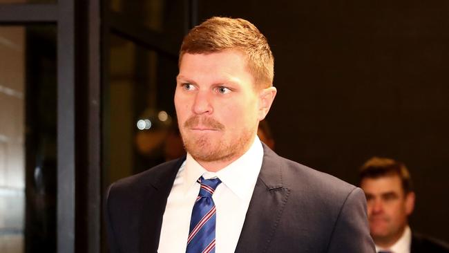 Jack Redpath arrives at AFL House. (Photo by Scott Barbour/Getty Images)