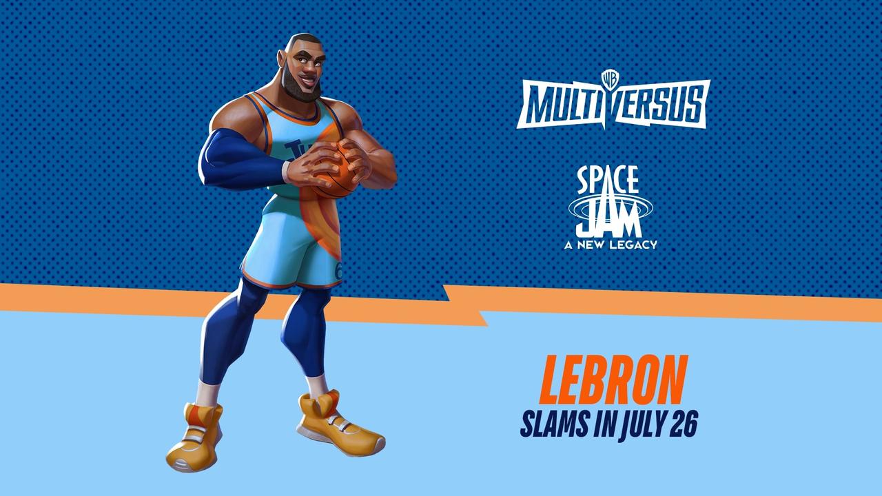 LeBron James is the latest MultiVersus character to be revealed ahead of the game’ July 26 open beta launch. Picture: Warner Bros. Interactive Entertainment