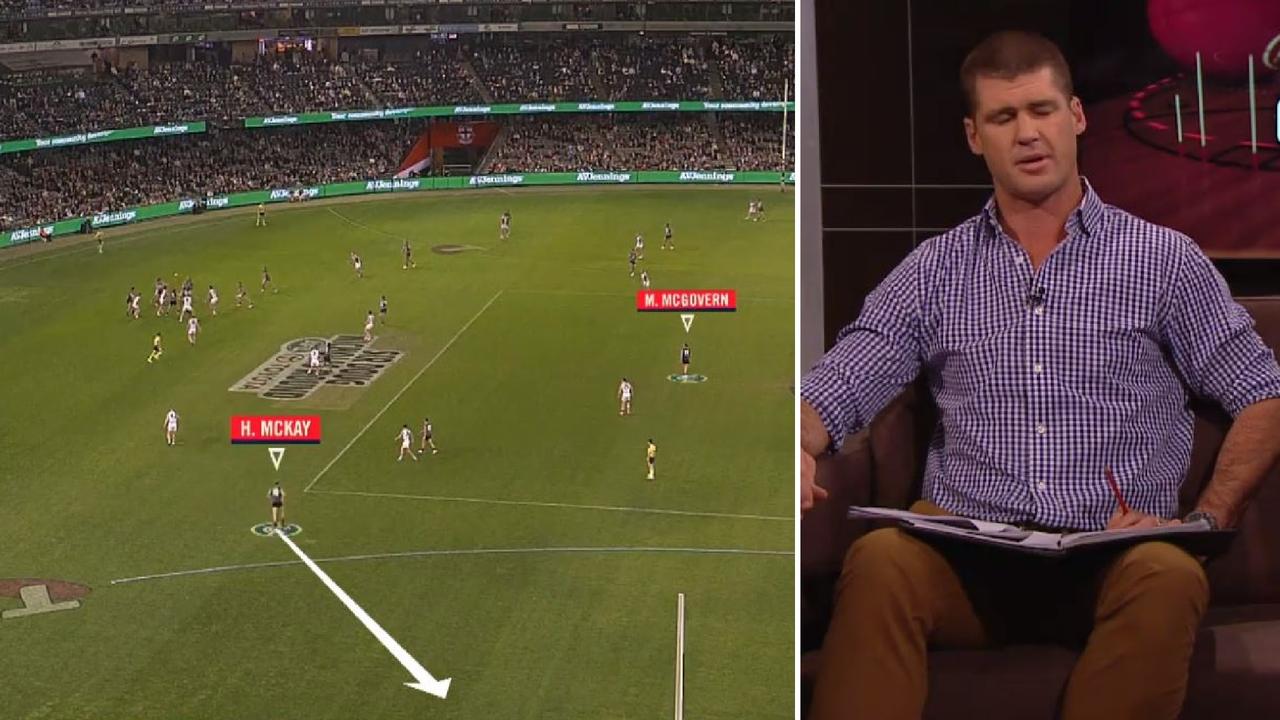 Jonathan Brown was scathing of Carlton forward Mitch McGovern on On the Couch.