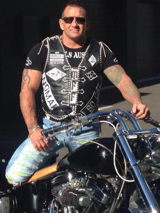 Mongols bikie Shane Bowden.