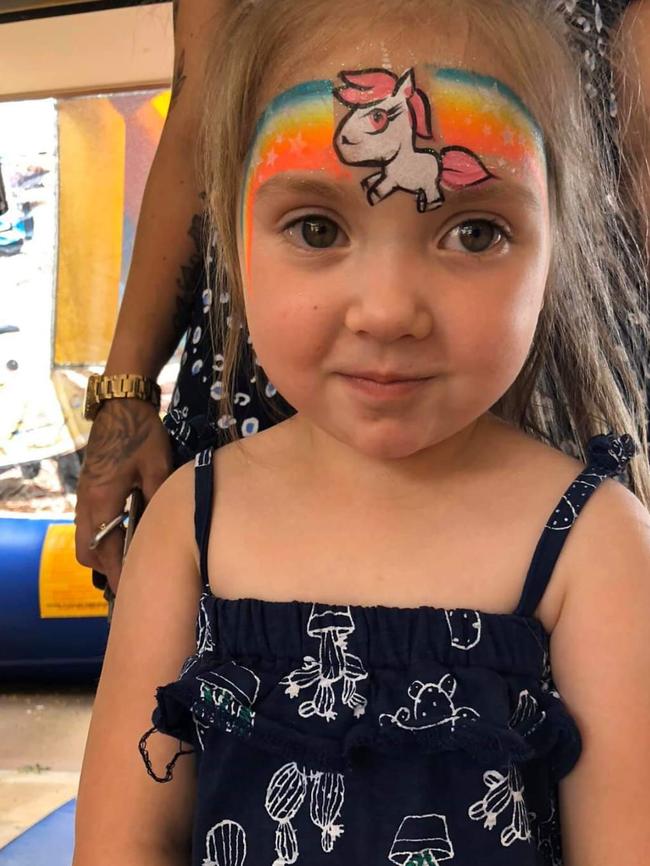 Little Maci-Louise lost who fight with a rare brain tumour aged six, in January 2020. Picture: Supplied
