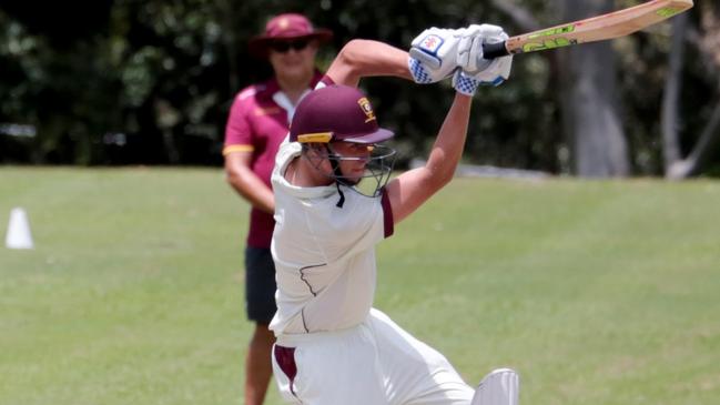 Action from the St Peters v Padua College match: Image: Chris Thomas