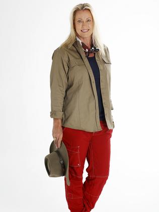 I'm A Celebrity contestant Lisa Curry in clean camp clothes. Picture: Nigel Wright / Channel 10