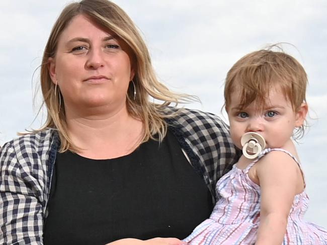 14/3/24.  Morris Potter - 5yrs with mum Claire Wald , Isabel Sala-Christopher - 18mths,  Michelle (**ONLY surname in print, not on-line due to identity fraud** Drogemuller) and Andi Sala with twin Maija  Sala-Christopher - 18mths are lobbying for green space, known as 