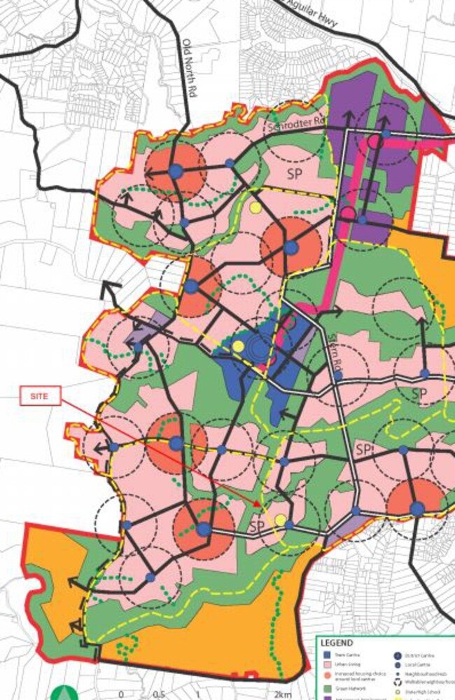 Stockland's Caboolture West proposal. Image: RPS Group