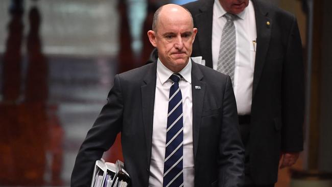 Former Minister for Government Services Stuart Robert. Picture: Mick Tsikas/AAP