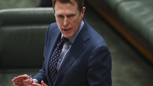 Christian Porter allegedly taught Scott Morrison the trick. Picture: NCA NewsWire/Martin Ollman