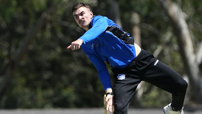 Jacob Pawlowicz in action for Greenvale. Picture: Hamish Blair