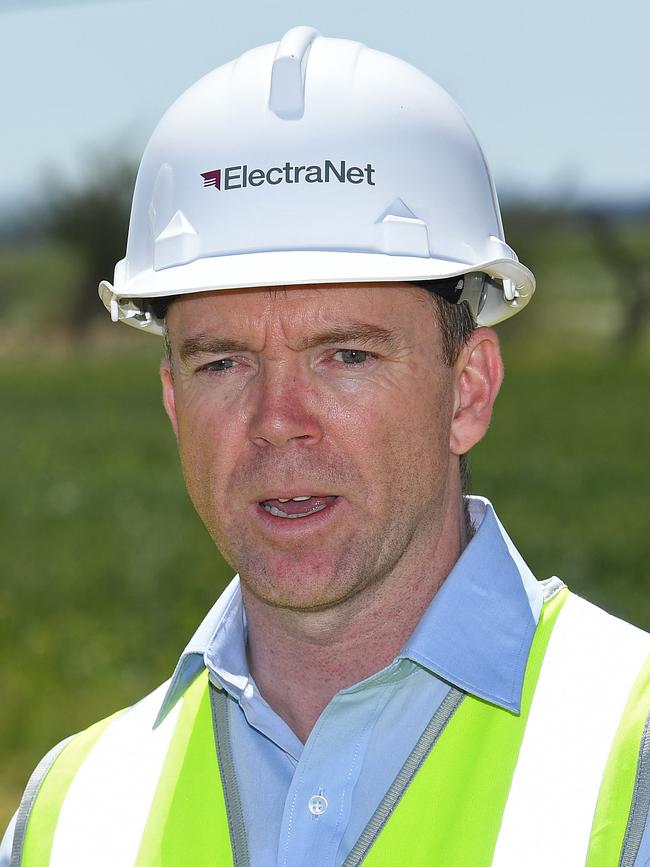 ElectraNet chief executive Steve Masters.