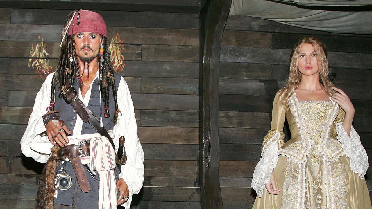 Depp’s co-star Keira Knightley called the actor “really, really, really lovely” after filming “Pirates of the Caribbean” with him in 2003. Picture: Fred Duval/FilmMagic