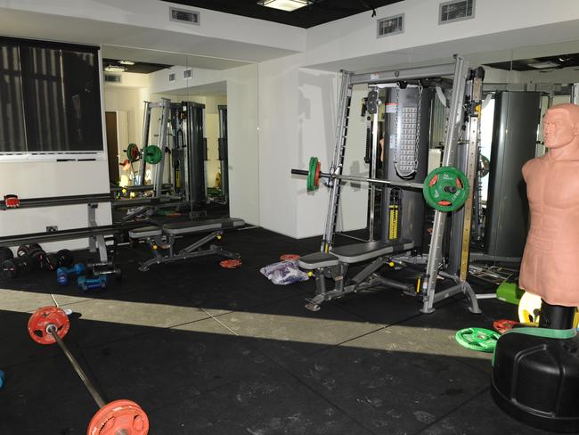 A look inside Johna Ibrahim’s home gym.