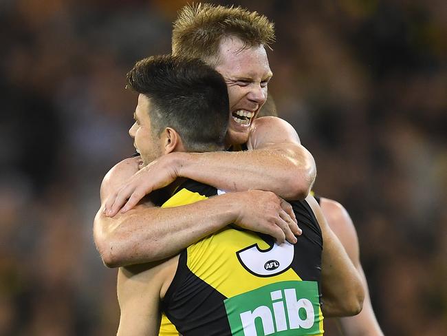 Jack Riewoldt and Trent Cotchin.