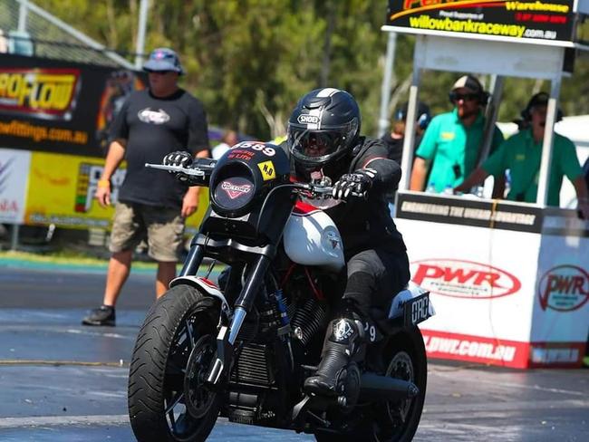 Gladstone's Suzanne Watson has been riding motorcycles for 26 years and racing since 2012.