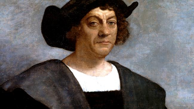 Posthumous portrait of Christopher Columbus by Sebastiano del Piombo.