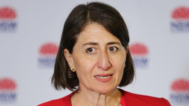 NSW Premier Gladys Berejiklian. Picture: Richard Dobson