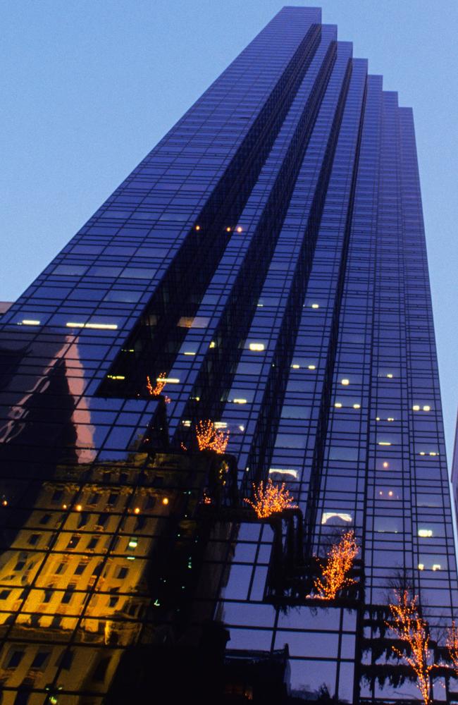 Trump Tower on Manhattan’s Fifth Avenue now is surrounded by secret service officers. Picture: Alamy