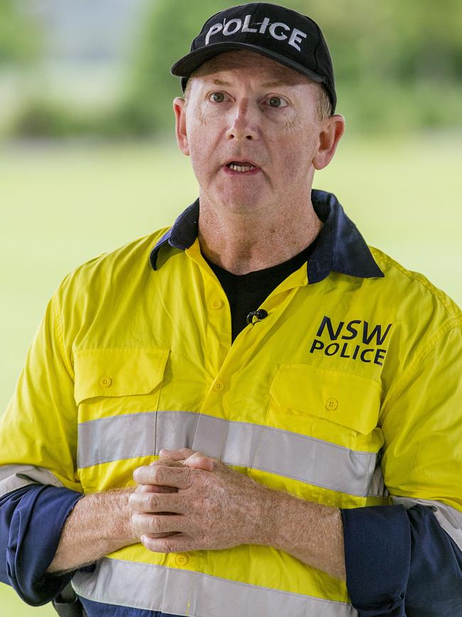 Drug and Firearms Squad Commander Detective Superintendent John Watson. Picture: Jerad Williams