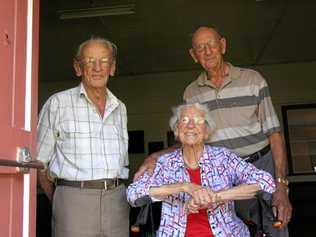 TREGEAGLE TREASURES: Three long-serving committee members of the Tregeagle Hall, Kevin Hermon, Dorothy and Allen Davis, will be honoured at a morning tea to thank them for their fantastic service. Picture: Alison Paterson