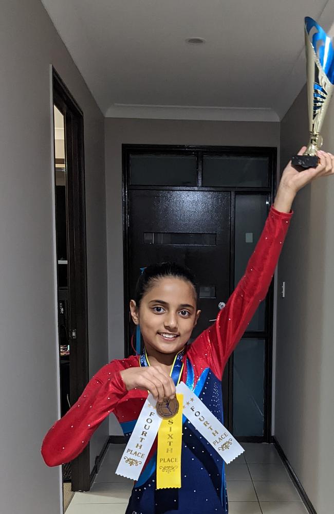 Eesha Mishra, Australiasian Gymnastics Academy. Picture: Contributed