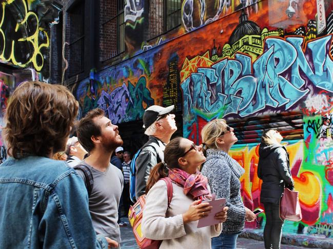 Melbourne Street Tours,  CBD Tour, Melbourneimage suppliedescape9 may 2021hotlist street art