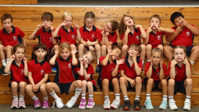 Christian College Bellarine 2025 Prep D front Lizzy Dalli, Chloe Penfold, Serena Debrincat, Lyla DeLosa, Layla Bowes, Tadhg McGrenaghan, Olivia Roddis, Riley Carlton. Back Jack Darrington, Will Vicino, Gemma Pritchard, Lexie Duryea, Everly McMillan, Ziggy Travers, Spencer Linke, Raiden Kuhlmann