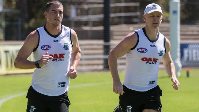 How will Tom Rockliff and Robbie Gray work together? Picture: AAP Images