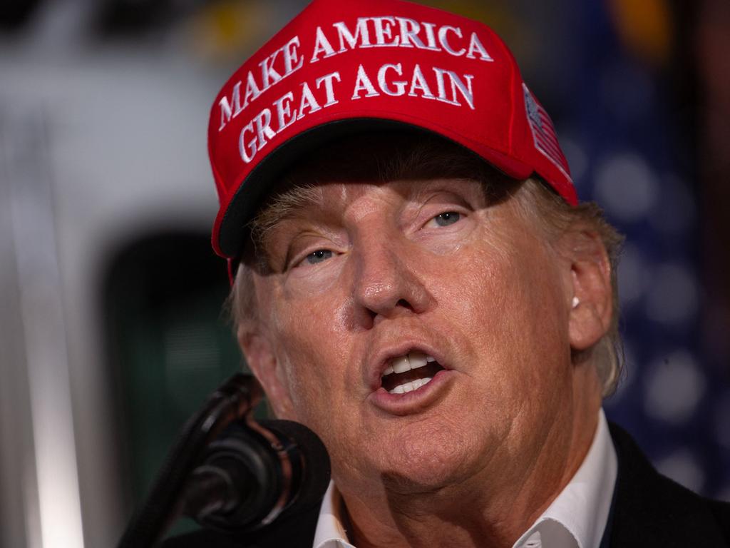 Trump was the first Republican to enter the race for the party’s 2024 nomination. Picture: Rebecca Droke (AFP)