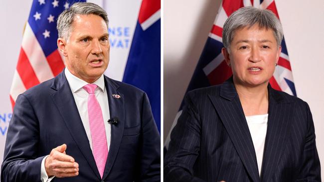 Defence Minister Richard Marles and Foreign Minister Penny Wong.