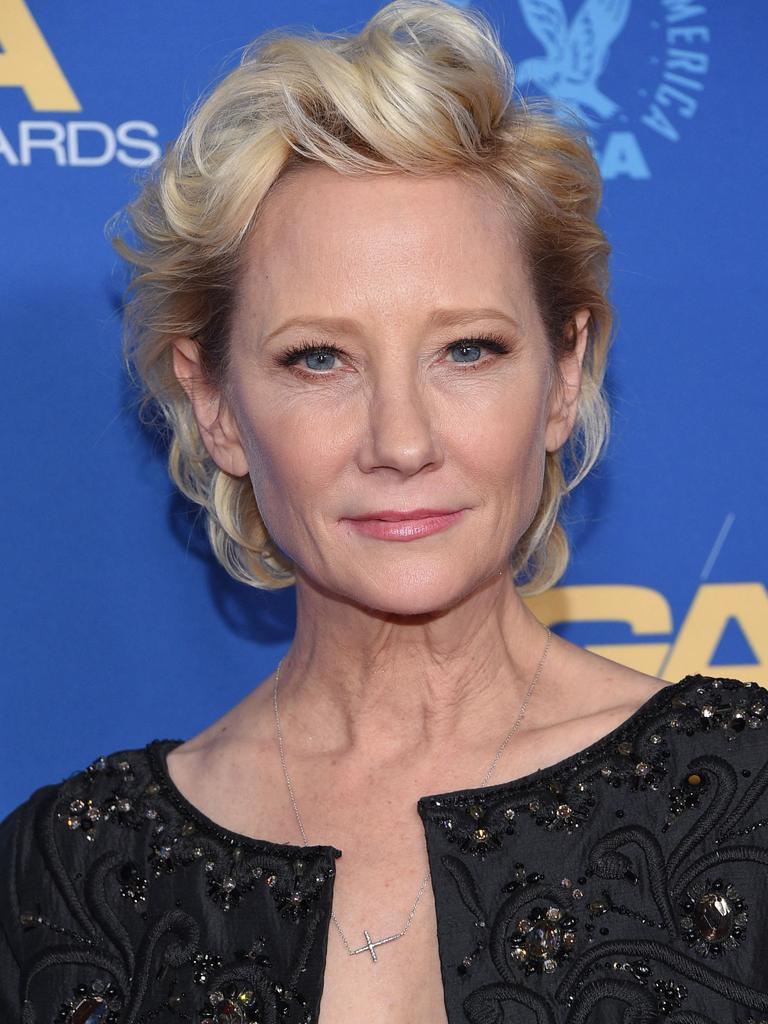 Heche has reportedly been left “severely burned”. Picture: Lisa O'Connor/AFP