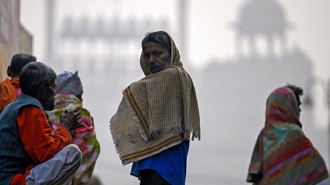 Children and the elderly have been told to stay indoors. Picture: Arun Sankar / AFP