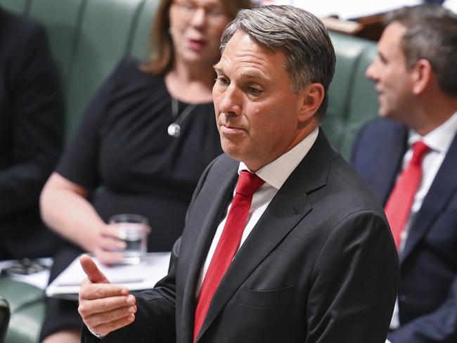 CANBERRA, AUSTRALIA - MAY 11: Deputy Prime Minister and Minister for Defence, Richard Marles during Question time at Parliament House in Canberra.. Picture: NCA NewsWire / Martin Ollman