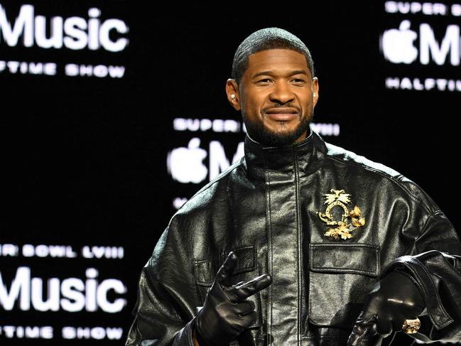 Usher is set to perform during the epic halftime Super Bowl show. Picture: Getty