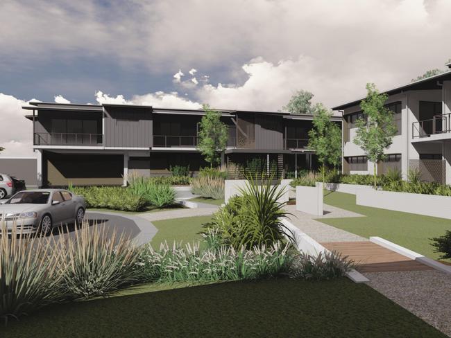 Crowley Care has plans for a 26 self-contained Seniors Living apartments in a connected two-story building in Ballina.