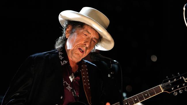 Dylan performing in 2009. Picture: AFP